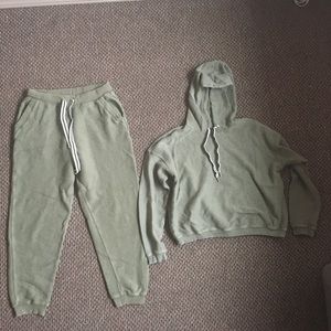 Aerie Olive Green Cord Matching Set